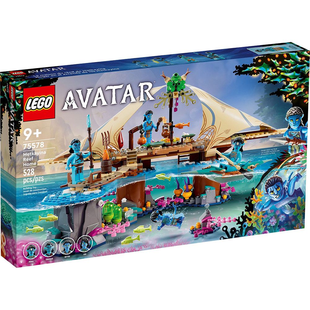 樂高積木 LEGO《 LT75578 》Avatar 阿凡達系列 - Metkayina Reef Home​