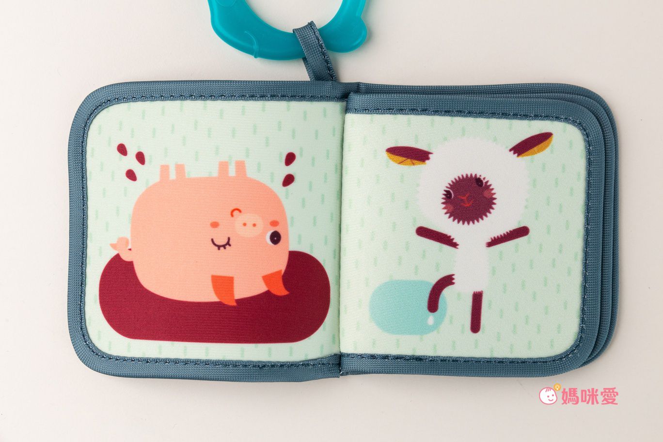 刺激五感【 比利時 Lilliputiens 】新生兒玩具｜寶寶布書