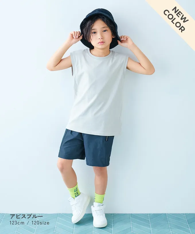 日本 devirock - [快乾防皺] 防污可烘舒適機能短褲-大口袋-黑