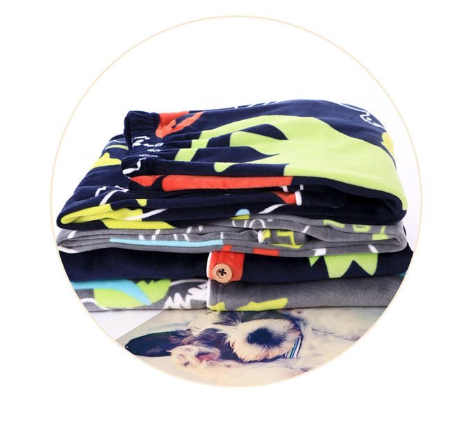 冬季家居服/睡衣，採用親膚柔棉，透氣度佳有彈性好活動，水晶絨的絨面不僅親膚，還可以鎖溫