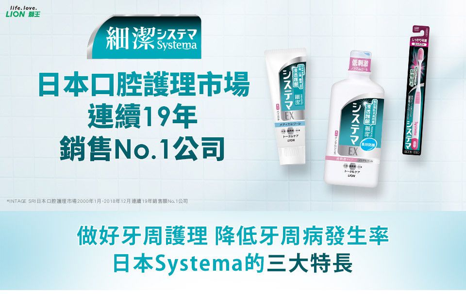 日本 LION 獅王 - 【2入組】細潔浸透護齦EX漱口水-450ml/入