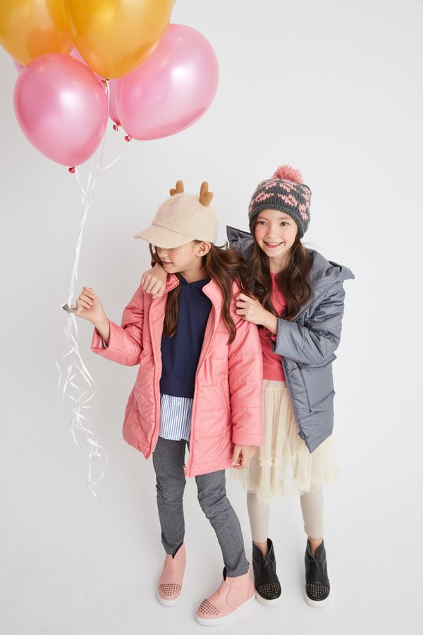 麗嬰房 Little moni - 3M科技羽絨保暖長外套-灰色