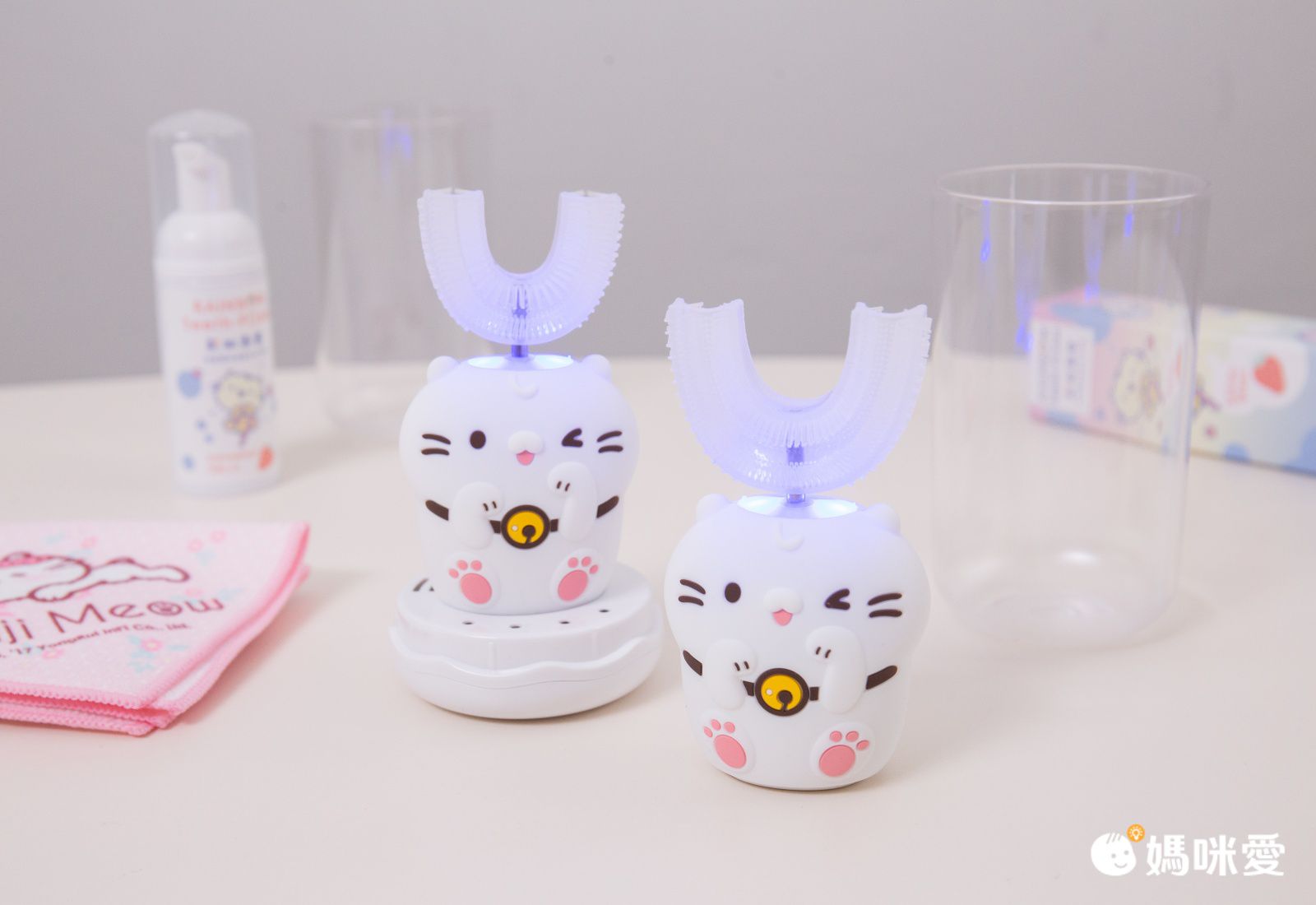 自主潔牙神器【U型電動牙刷】360度全方位潔牙