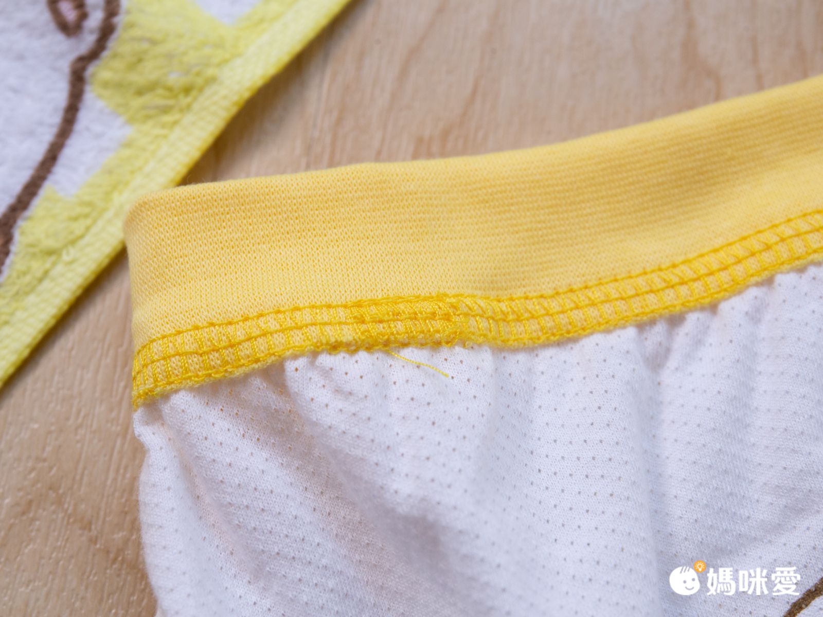 角落小夥伴 - 台灣製男童精梳純棉內褲2入-三角-白/藍