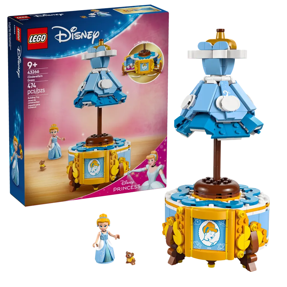 LEGO 43266 灰姑娘的裙子