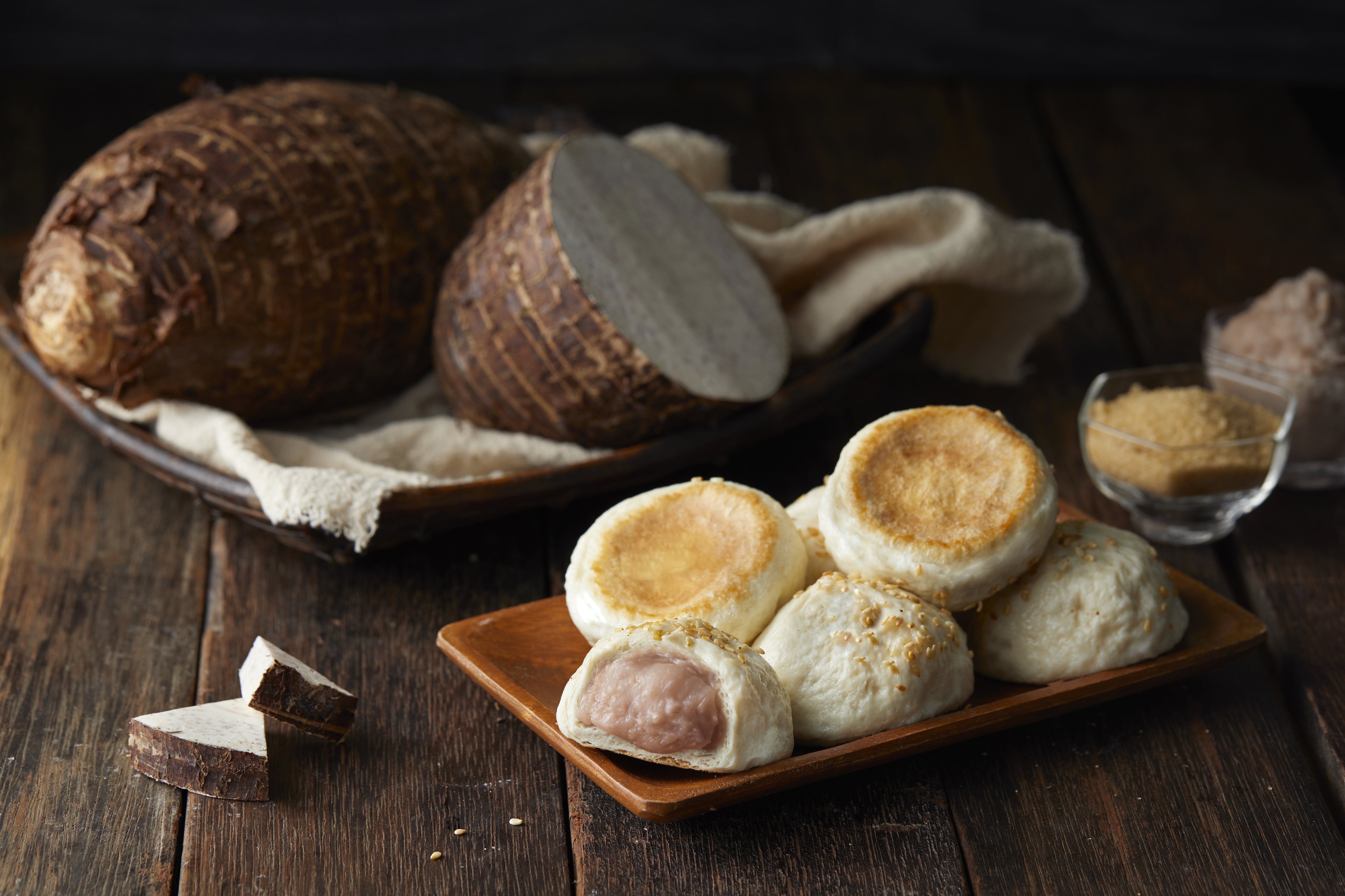 士林夜市大上海生煎包 - 生煎滑順芋泥包-8入(320克)