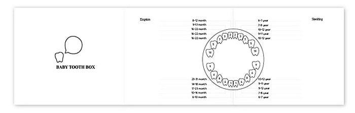 韓國 Mellow - 乳牙保存盒-藍