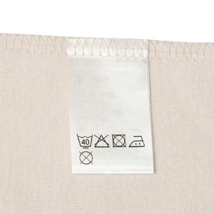 akachan honpo - 短袖套頭式速乾包屁衣-2件組 動物-淺卡其色