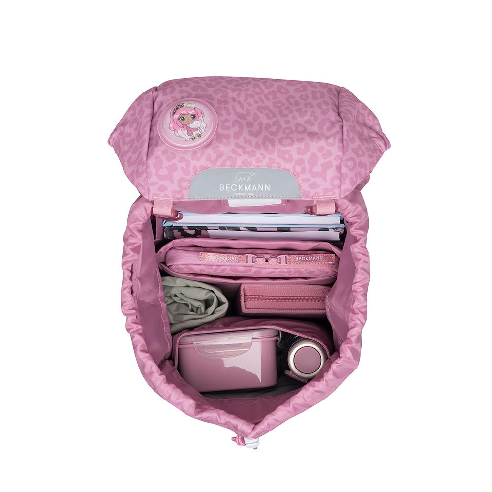 Beckmann - Classic Maxi 護脊書包 28L-閃亮豹紋