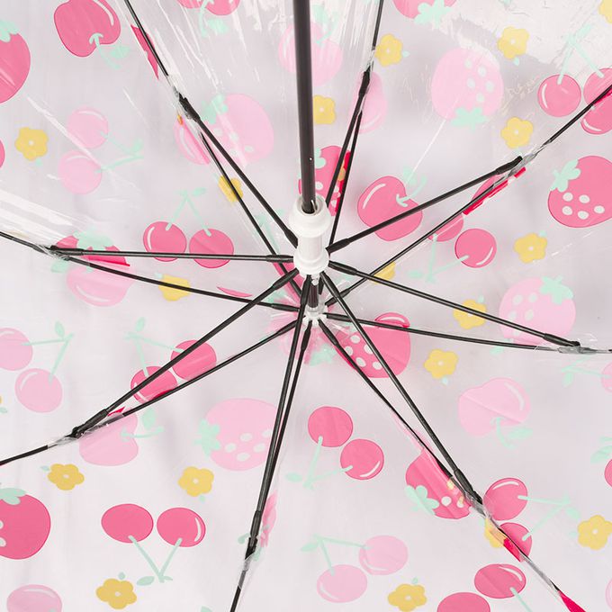 akachan honpo - 雨傘-可愛水果-粉紅色