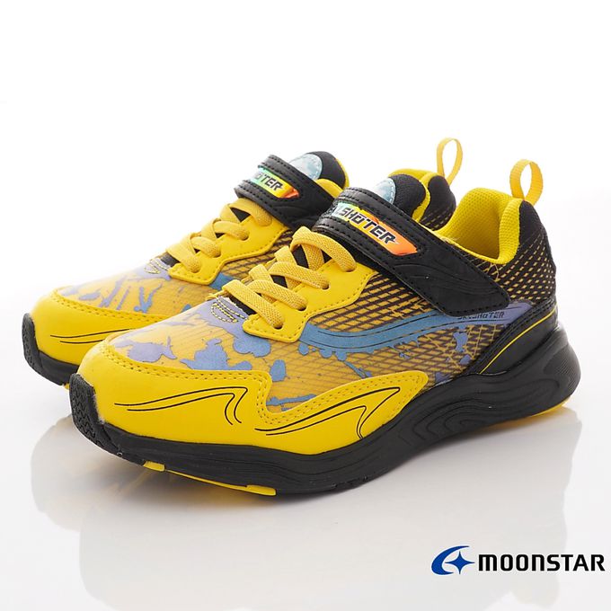 Moonstar日本月星 - 月星SK炫技者水技能運動款(中大童段)-運動鞋-黃