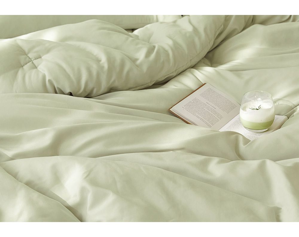 韓國 Maatila - 雲朵軟綿綿親膚四季被-抹茶拿鐵