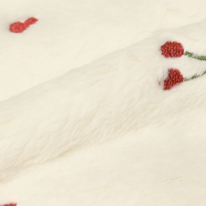 akachan honpo - 刷毛夾克-米白色