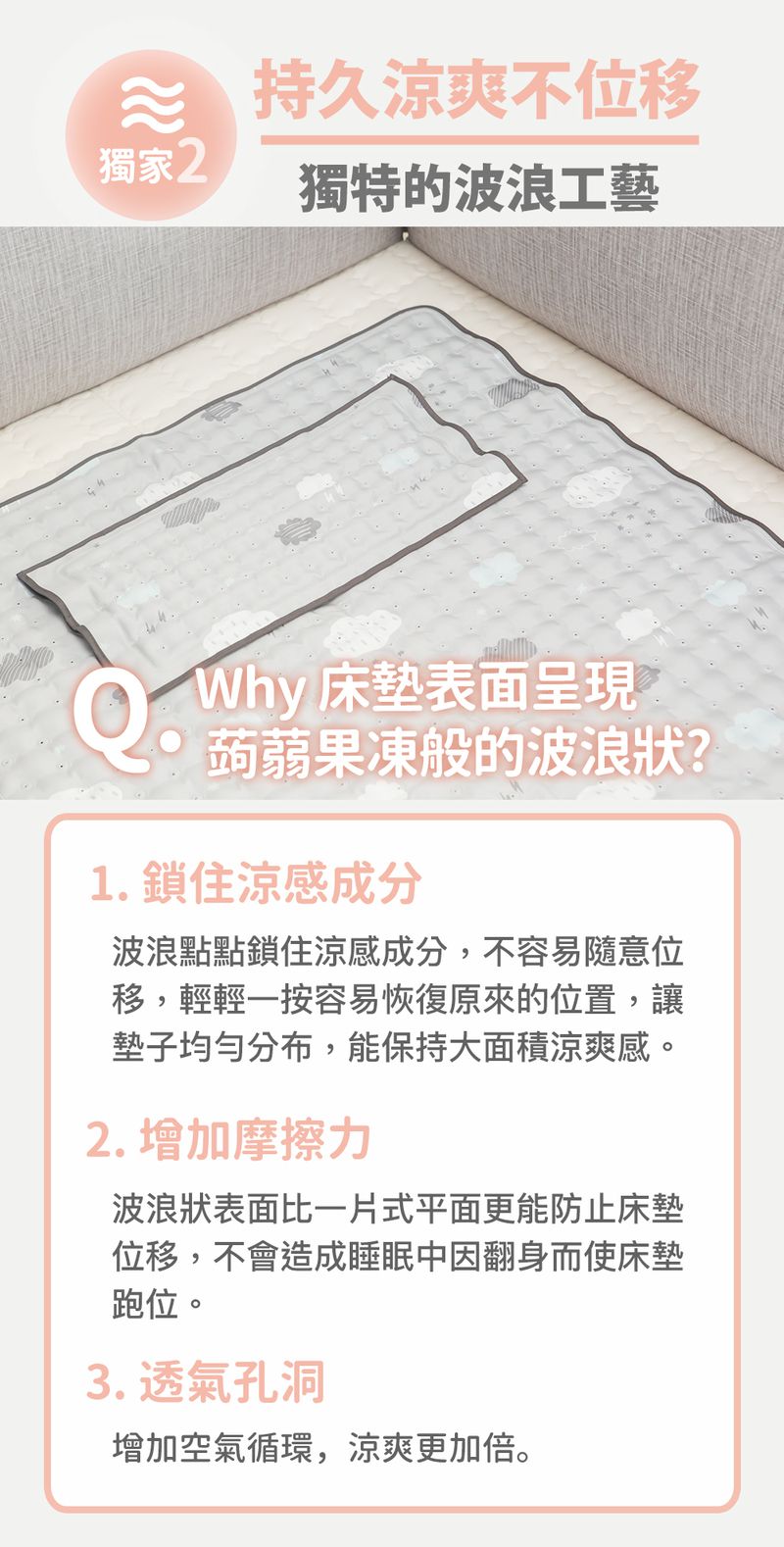 韓國Lolbaby - Hi Jell-O涼感蒟蒻床墊_嬰兒床墊-標準款-(藍天兔兔)