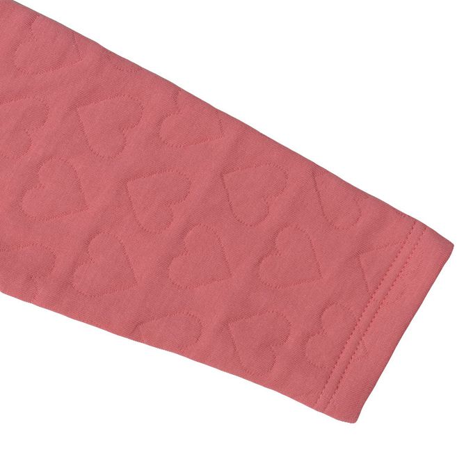 akachan honpo - 長袖鋪棉套頭家居服-聖代-紅色