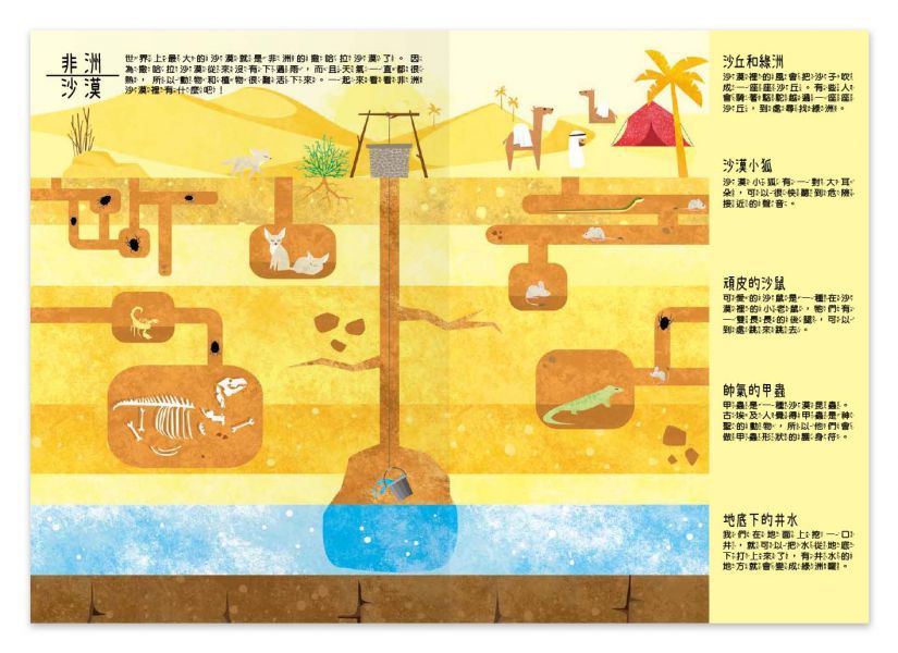 地上下的立體世界-奇妙的大自然