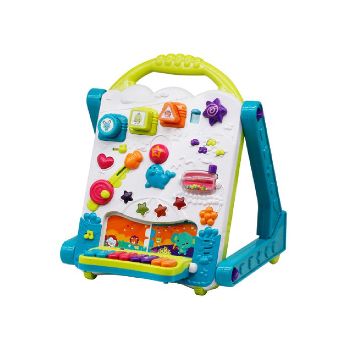 CuteStone - 幼兒成長學習三階段遊戲音樂學步車助步車