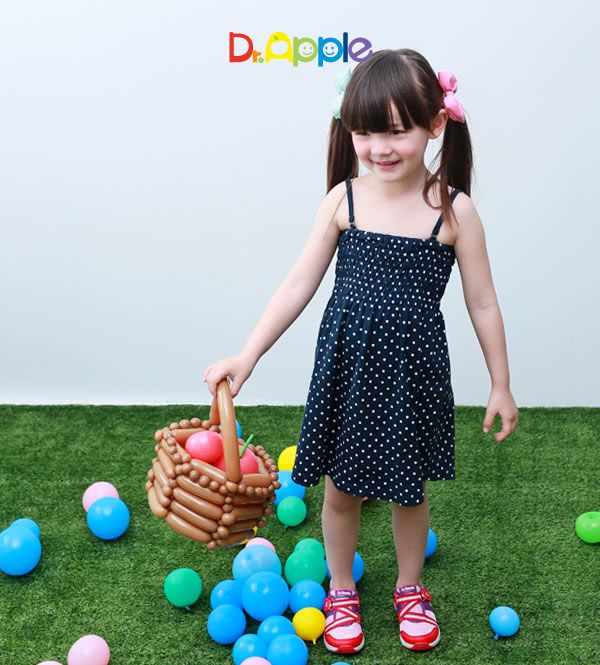 Dr. Apple - 機能童鞋-個性輕量透氣休閒童鞋-紅