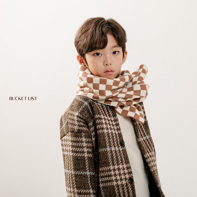 韓國 BUCKET LIST - (內磨毛)編織無領開襟外套-綠