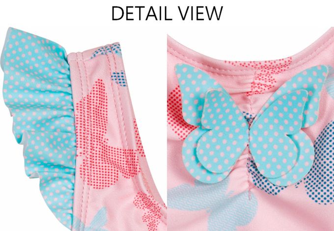 德國Playshoes - 抗UV防曬兒童連身泳裝-蝴蝶