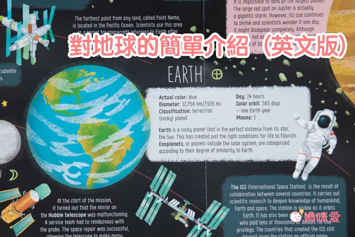 Banana Panda - 真正超大地板拼圖-宇宙探險300片+中英文科普海報