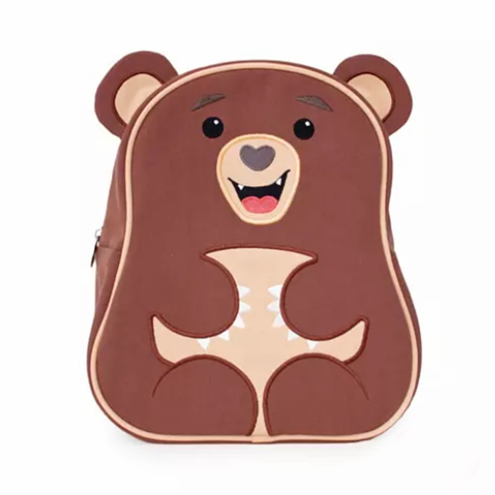 Apple Park - AP 野餐好朋友 - 兒童造型背包-小熊