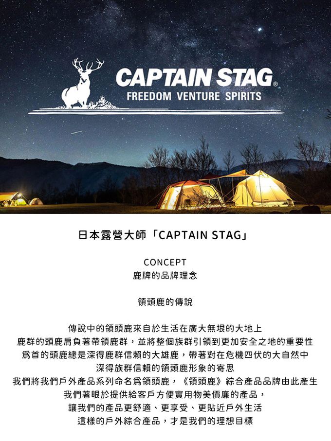 日本CAPTAIN STAG - 戶外露營琺瑯杯盤12件組(附收納箱)