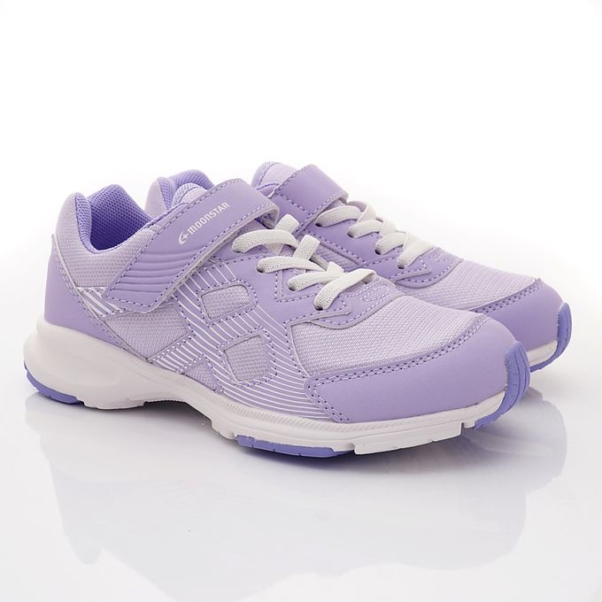 Moonstar日本月星 - 純色運動機能童鞋-AGJ0019紫(中大童)-運動鞋-紫