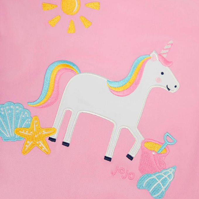 英國 JoJo Maman BeBe - 嬰幼兒/兒童兩件式防曬泳裝-童話世界