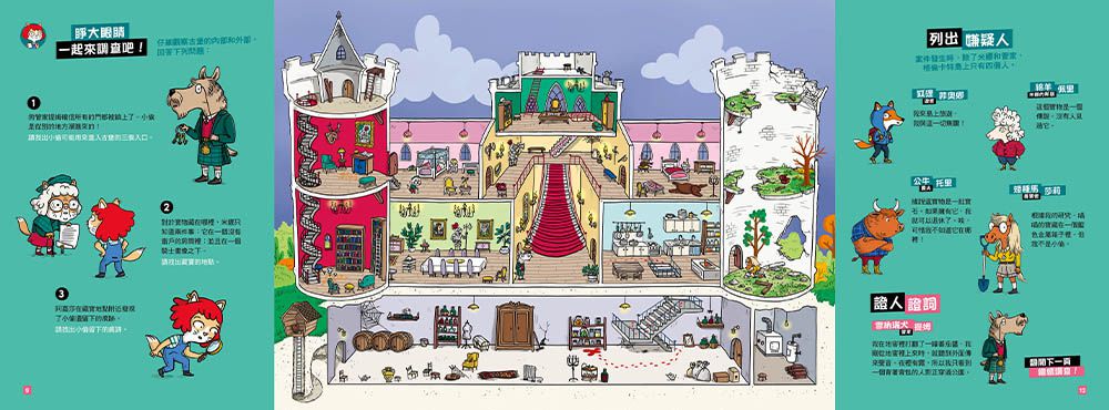 【貓偵探】世界八大超級謎團 (兒童推理遊戲書)