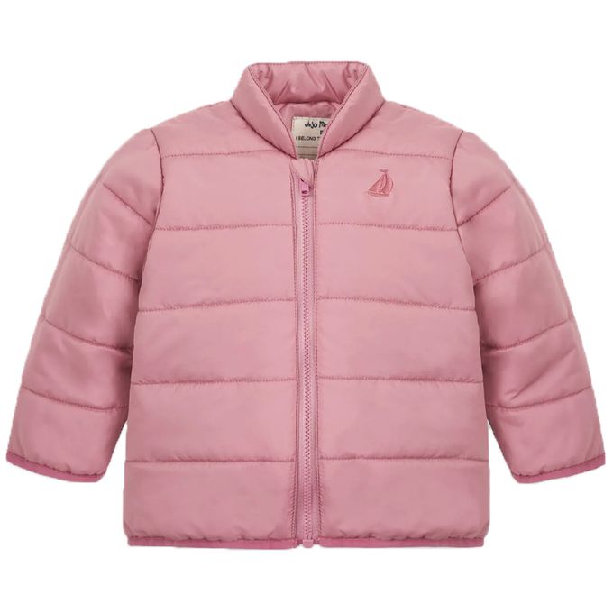 英國 JoJo Maman BeBe - 三合一多功能防水保暖連帽外套-粉彩花卉