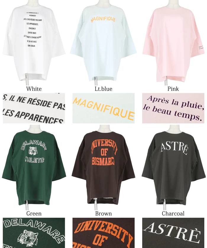 日本 COCA - 圓領純棉透氣字母短T-媽媽-白