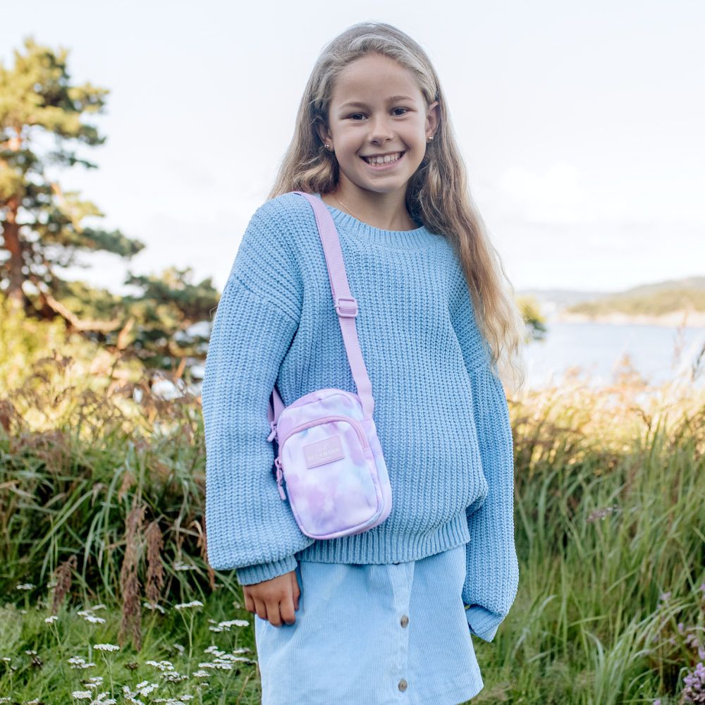 Crossbody Bag 隨身小包 - 渲染粉紫