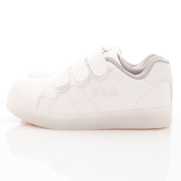 FILA - FILA童鞋-電燈板鞋款(中大童段)-白