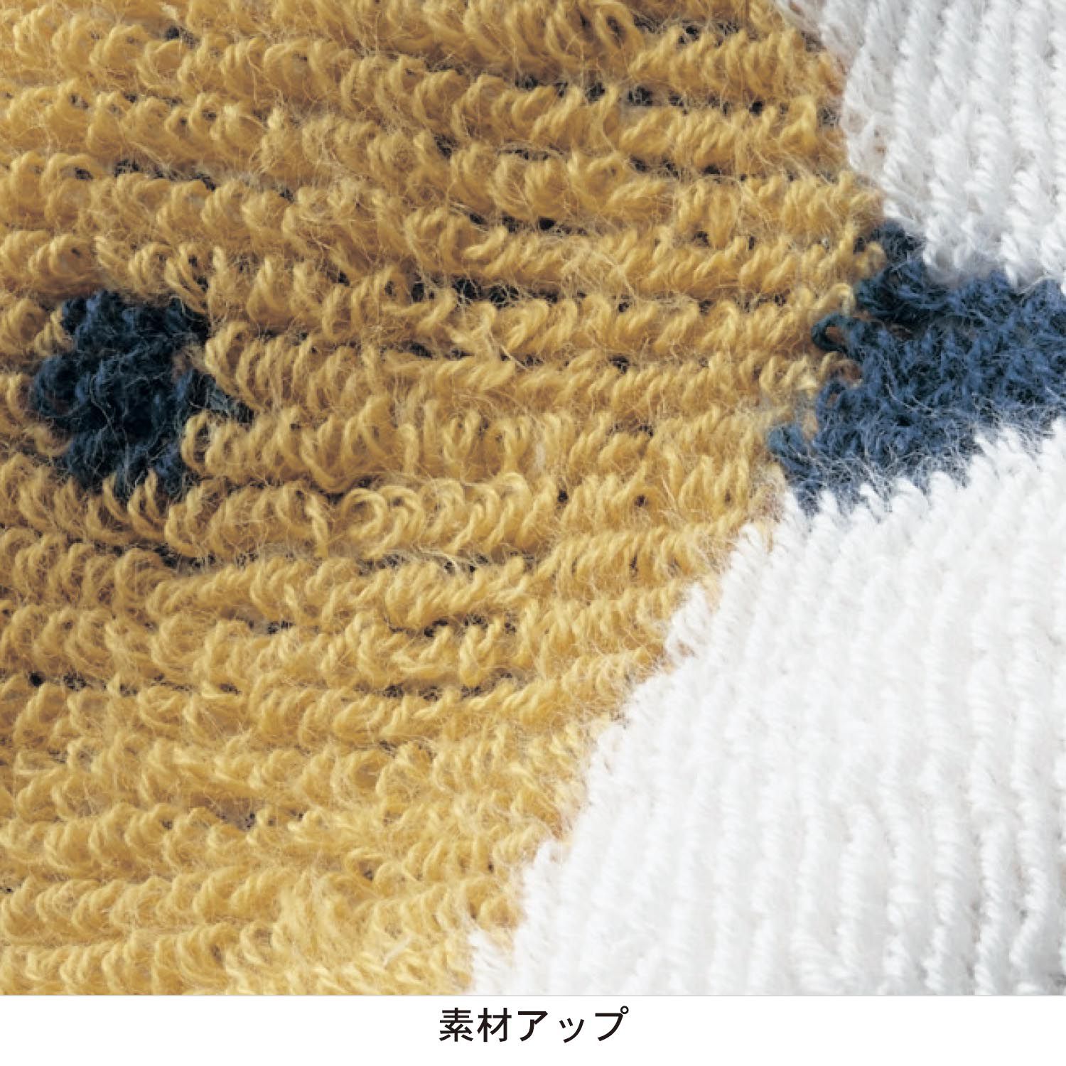 日本千趣會 - mini labo 純棉吸水腳踏墊2入組(浴室)-蝴蝶花圃x愛心花圈-水藍x米 (45x70cm)