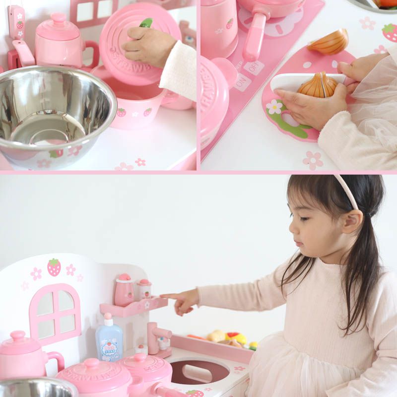 日本 Mother Garden - 廚具-可愛廚房組 UP