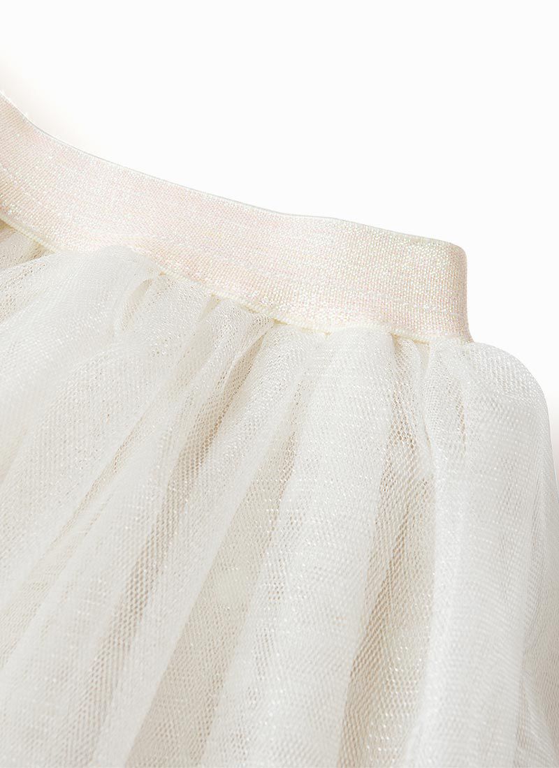 韓國 OZKIZ - 童趣網紗雙層點點裙