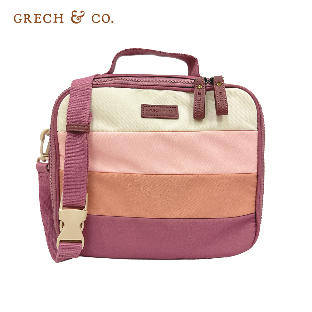 丹麥Grech&Co. - 保溫多功能餐袋-漸層粉