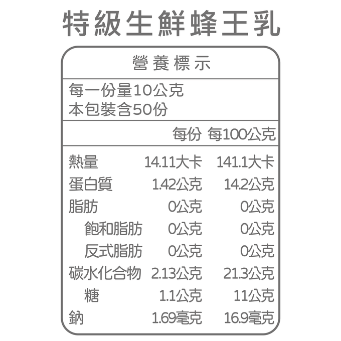 蜂蜜皇后Honey Queen - 【豪華養生組】晶韻荔枝花蜜700g+莊園黃金花粉-袋裝200g＋特級生鮮蜂王乳500g