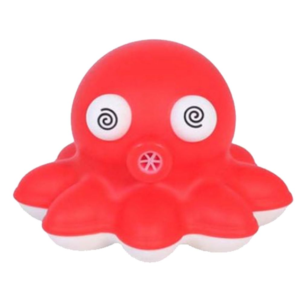 韓國 sillymann - 100%鉑金矽膠小章魚洗澡玩具