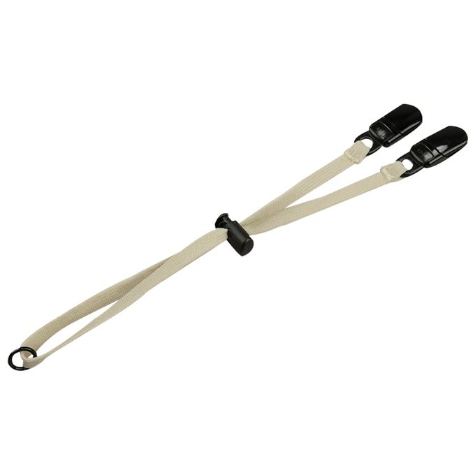 akachan honpo - 帽夾-下巴有固定繩款-淺卡其色