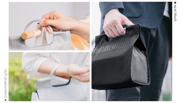 LiFE RiCH - Double Box 保溫托特包-俐落黑