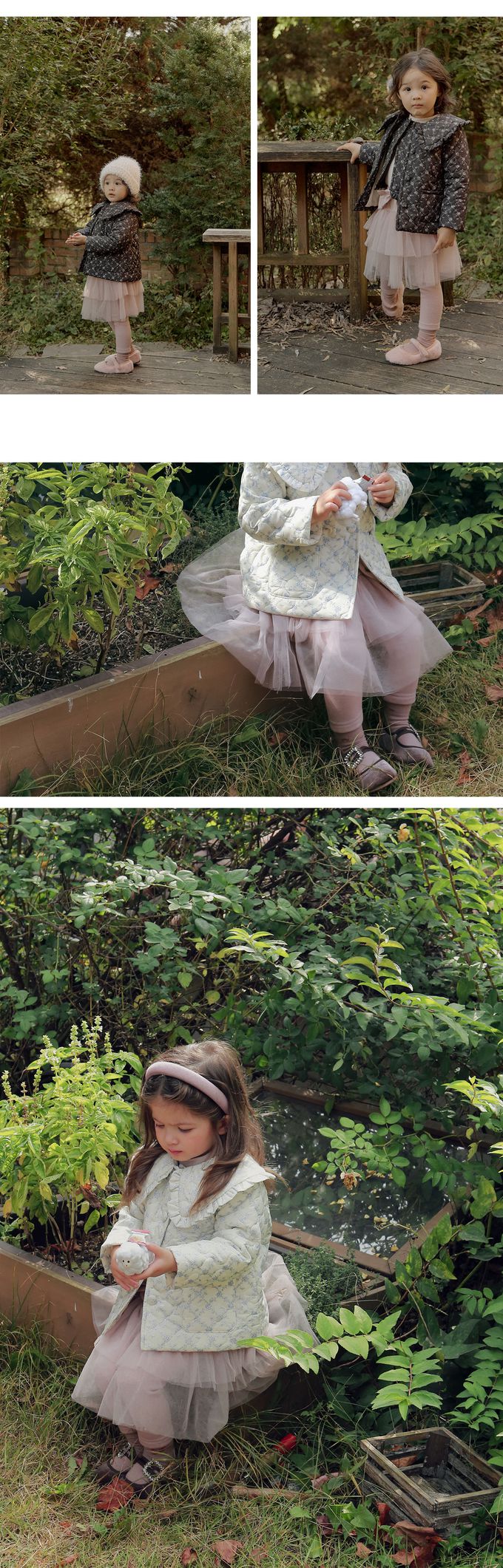 韓國 Puellaflo - 浪漫蝴蝶結裝飾網紗裙內搭褲-粉