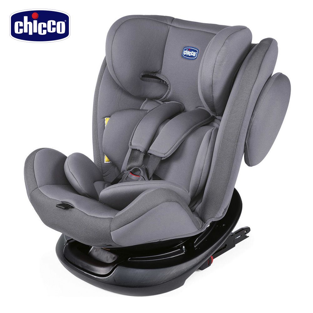 義大利 chicco - Unico 0123 Isofit安全汽座-大理灰