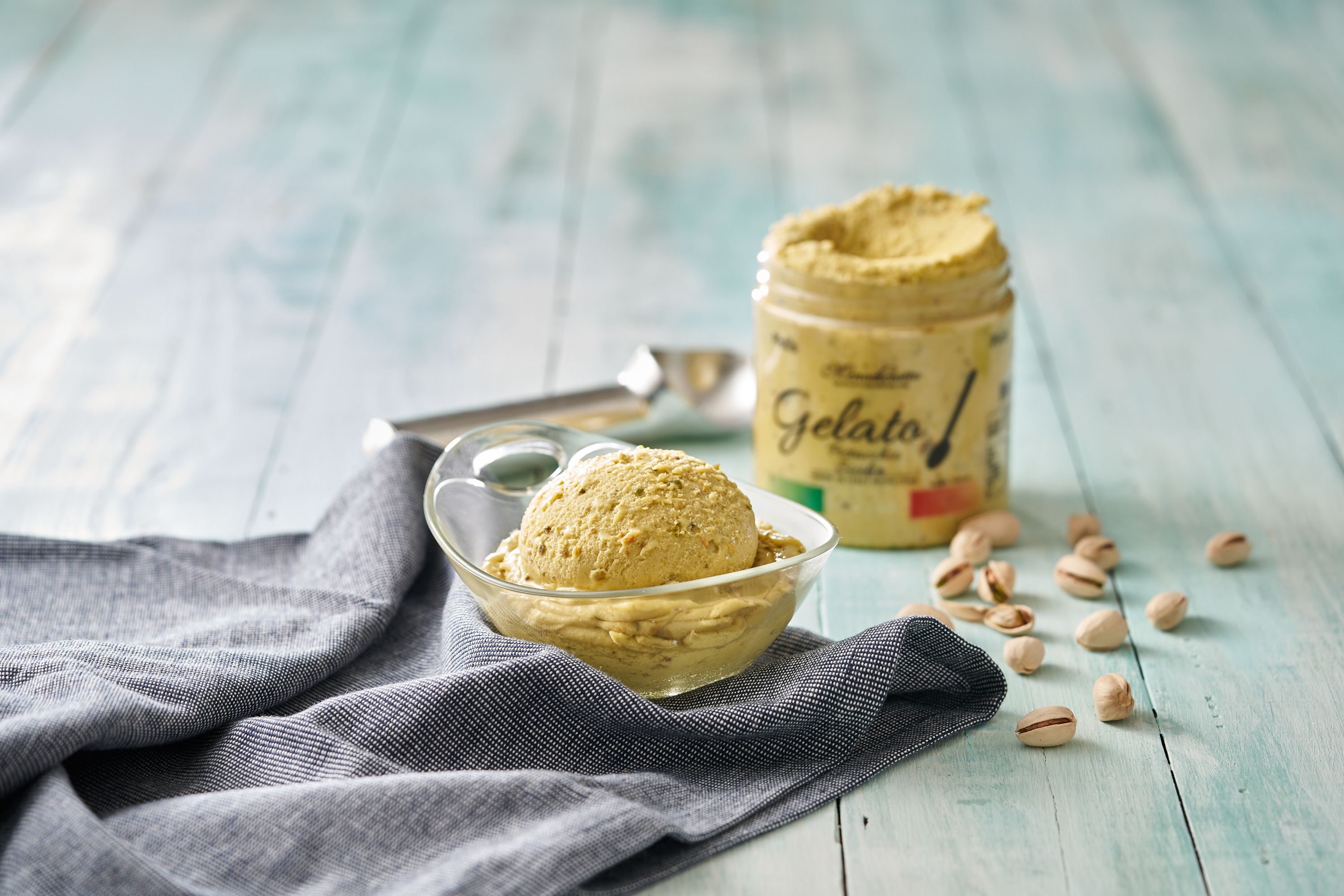 世界廚房 Pistis - 開心果義式冰淇淋-350g/罐