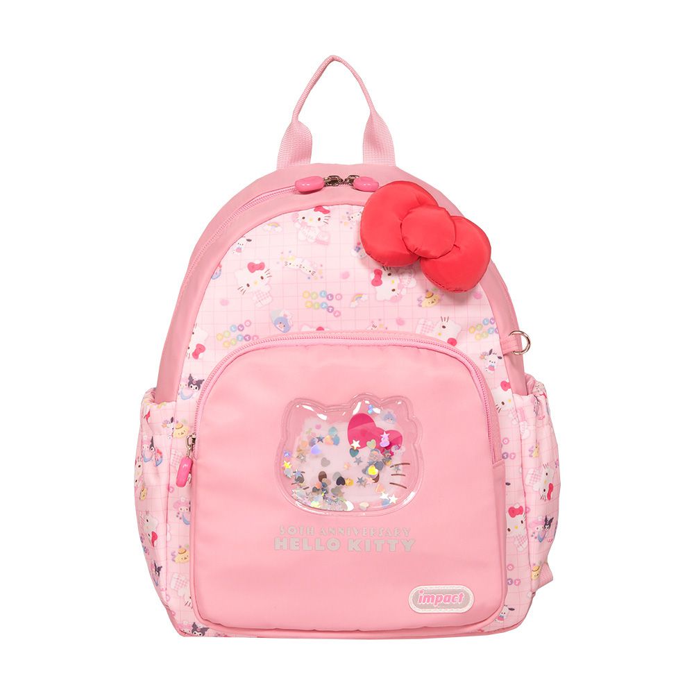 Hello Kitty 50週年款 兒童包（小）粉色 IMQKT004PK