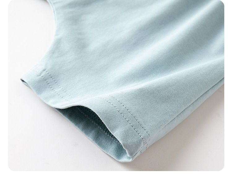 Q萌腰鬆緊短褲-熊貓-黃色