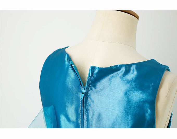 日本 Catherine Cottage - 夢幻層次蝴蝶結洋裝/小禮服-氣質銀