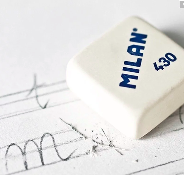 MILAN - 經典暢銷橡皮擦430_(4入不挑色)