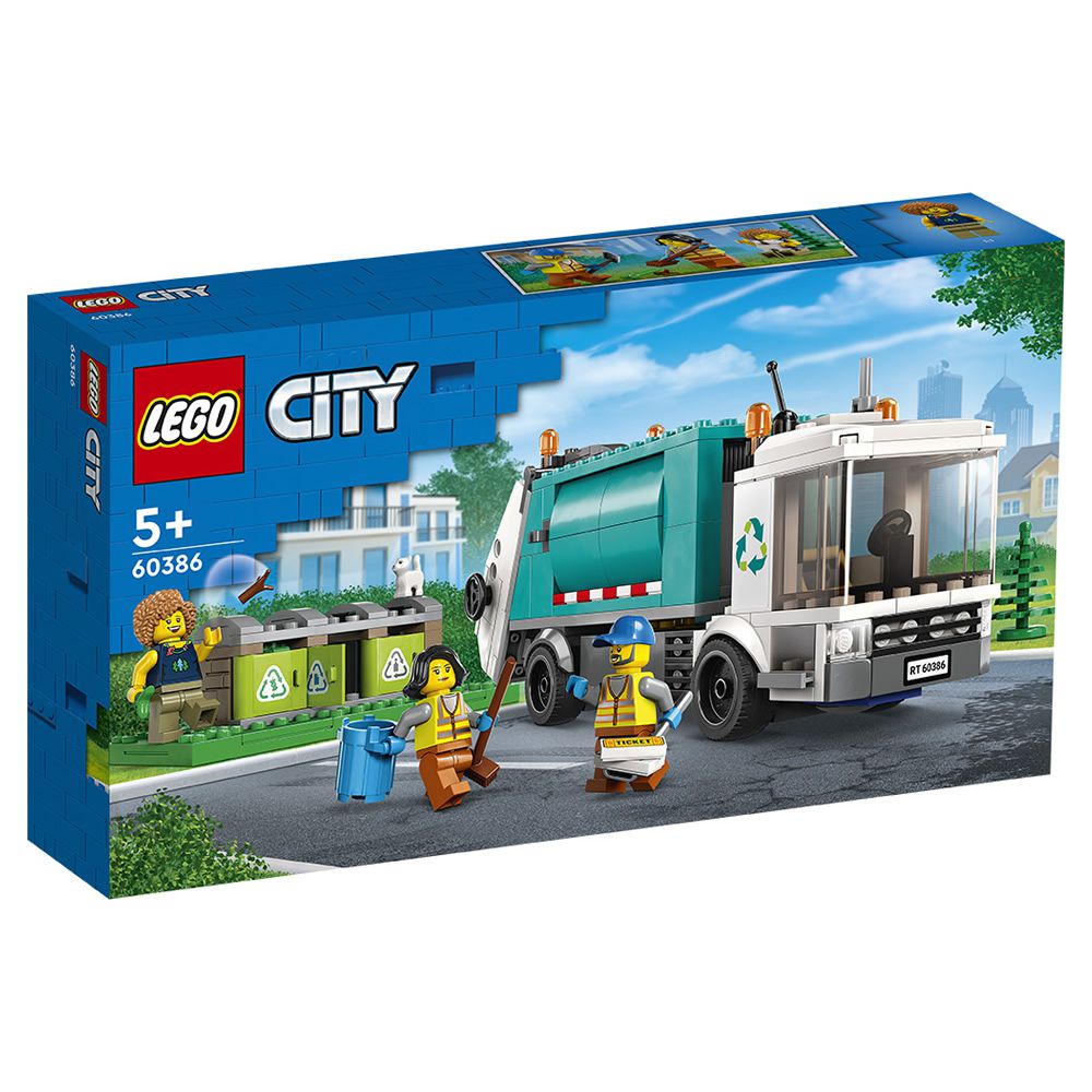 樂高積木 LEGO《 LT60386 》City 城市系列 - 資源回收車